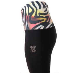 Eiskunstlauf Hose Thuono Animal schwarz